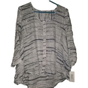 NWT Style and Co Long Sleeve Top